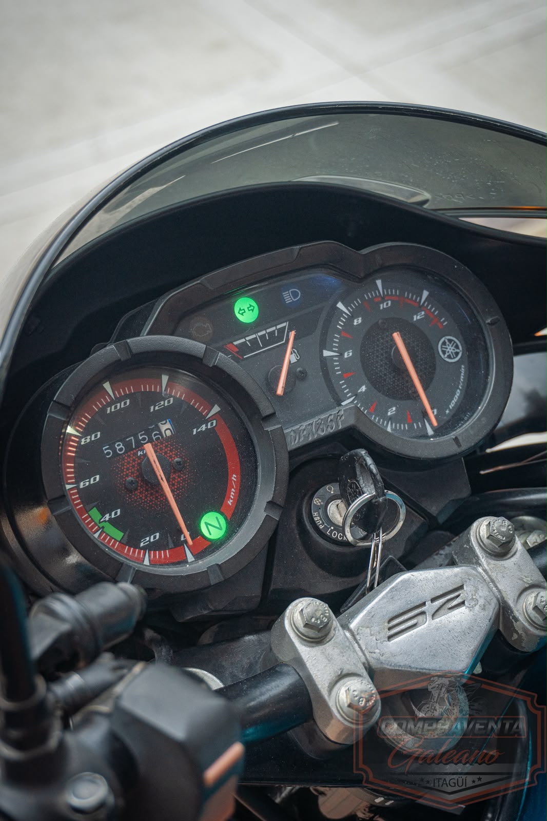 Yamaha SZR 150 modelo 2020 · Tablero de instrumentos
