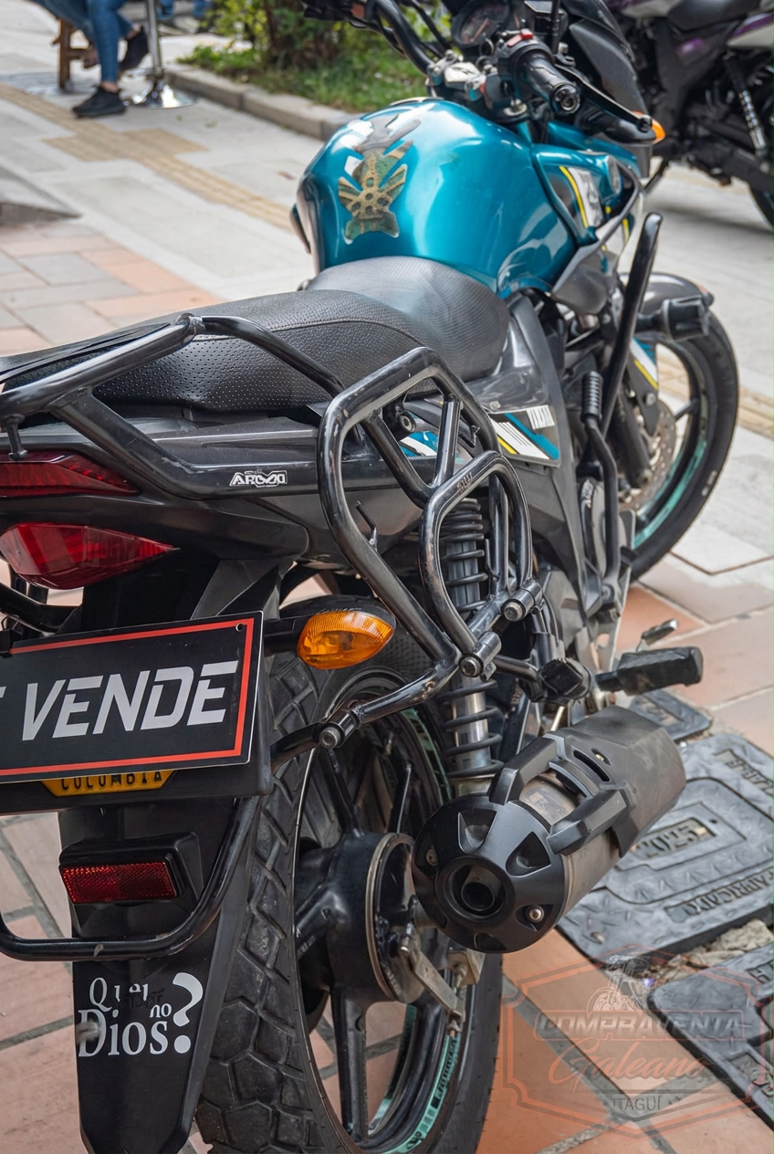 Yamaha SZR 150 modelo 2020 · Vista trasera