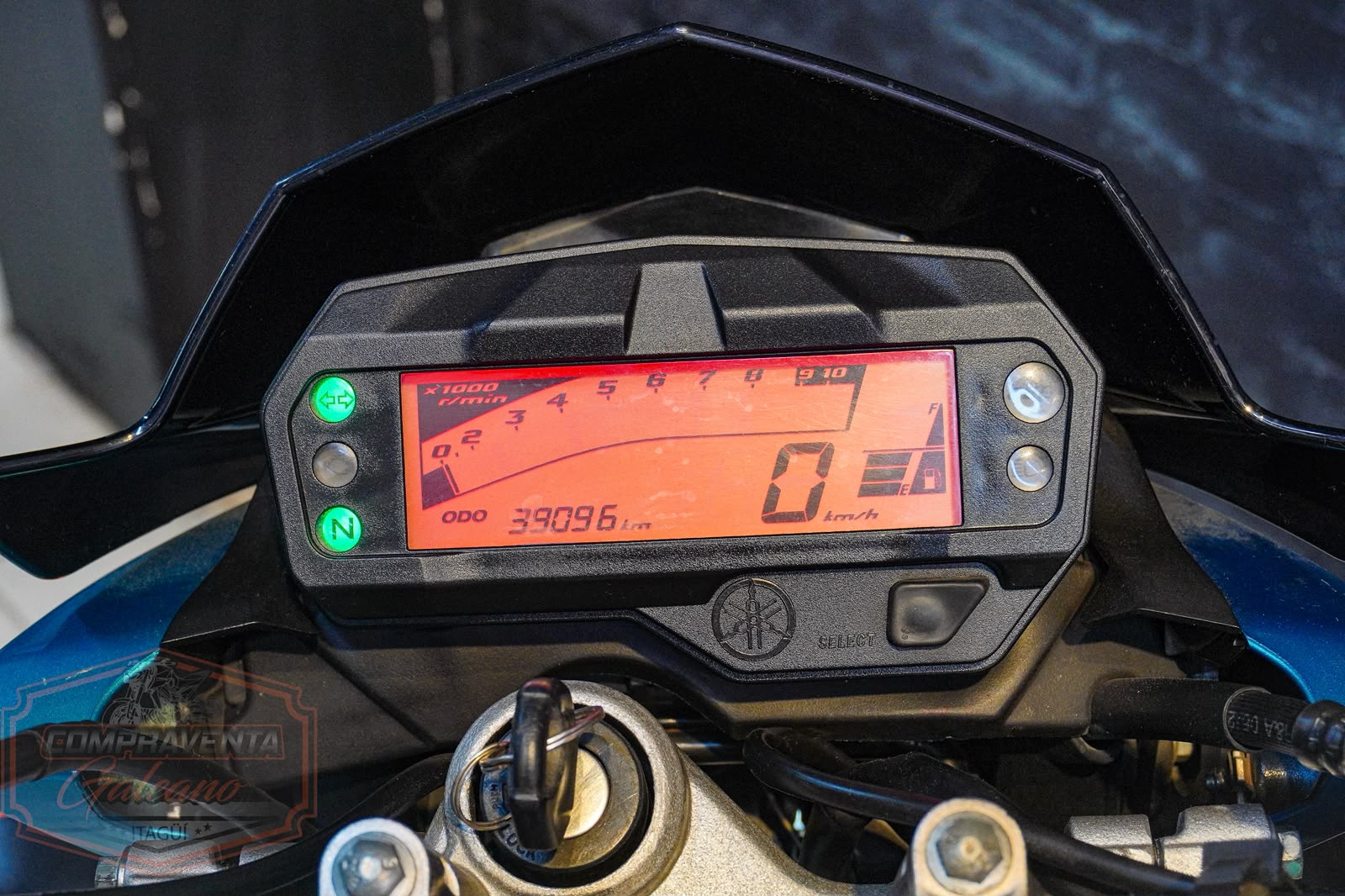 Yamaha FZ 150 modelo 2023 · Tablero de instrumentos