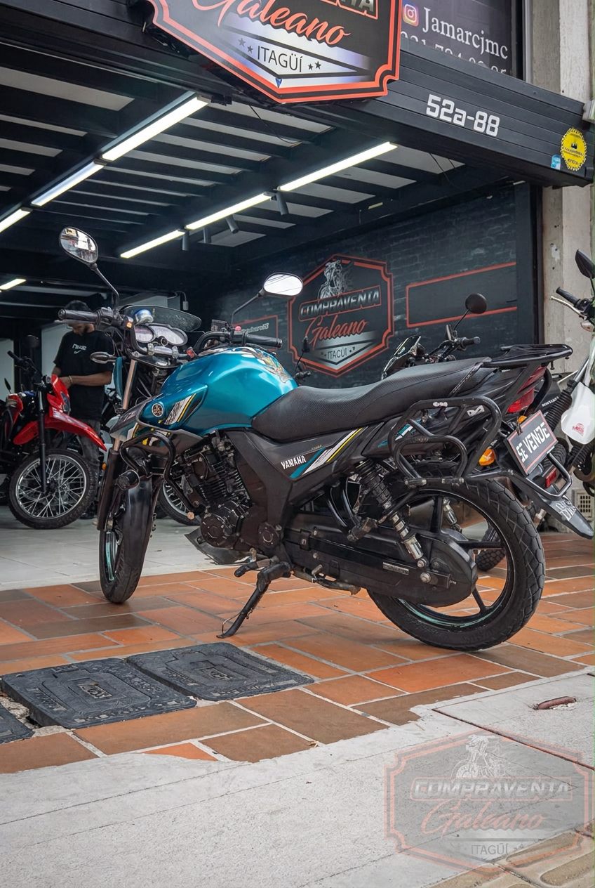 Yamaha SZR 150 modelo 2020 · Vista lateral completa