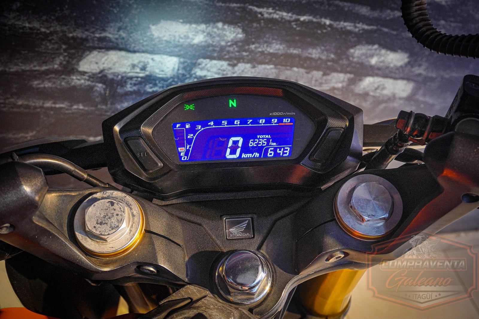 Honda CB190R Repsol modelo 2020 · Tablero de instrumentos